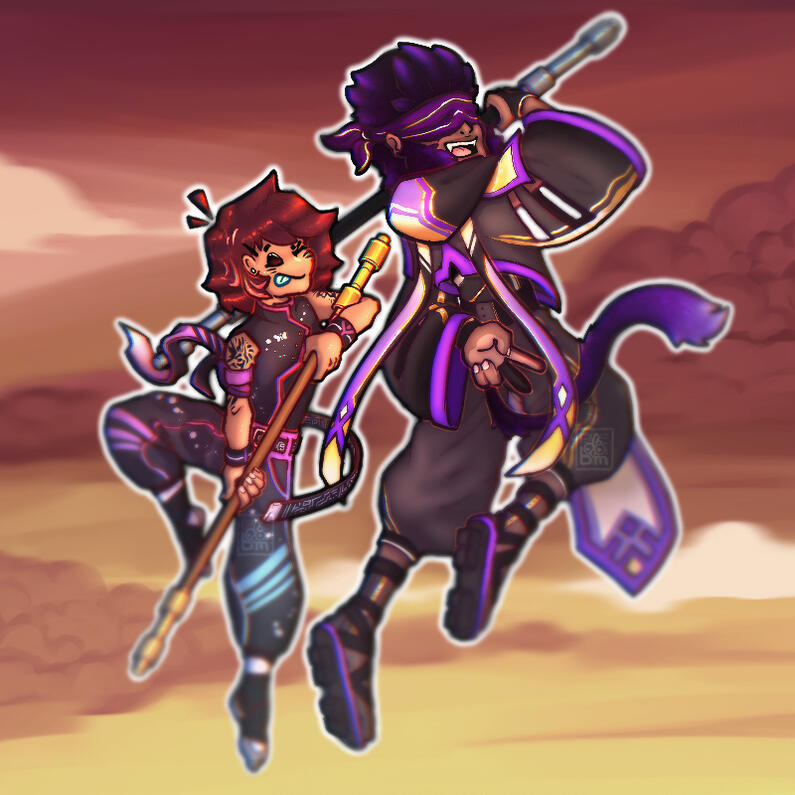 $136 - Two Fullbody, complex BG