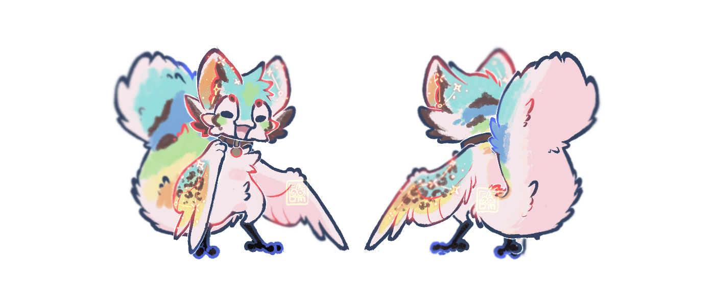 $50 - Two Chibis